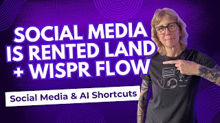 Social Media Brings Eyeballs. Community Keeps Them Coming Back + Wispr Flow Demo