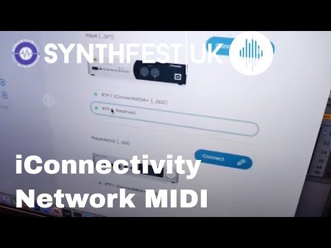 Synthfest 2018: iConnectivity Shows Network MIDI Integration