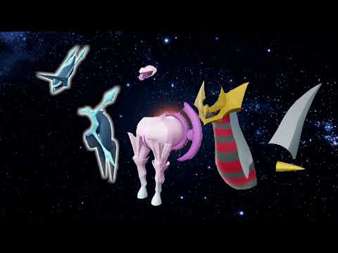 Origin Dialga + Origin Palkia + Origin Giratina = Arceus