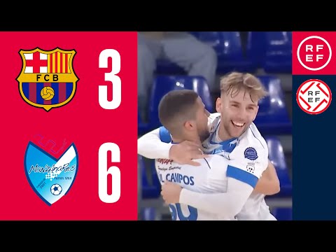 Resumen #PrimeraDivisiónFS | Barça 3 - 6 Quesos El Hidalgo Manzanares | Jornada 11