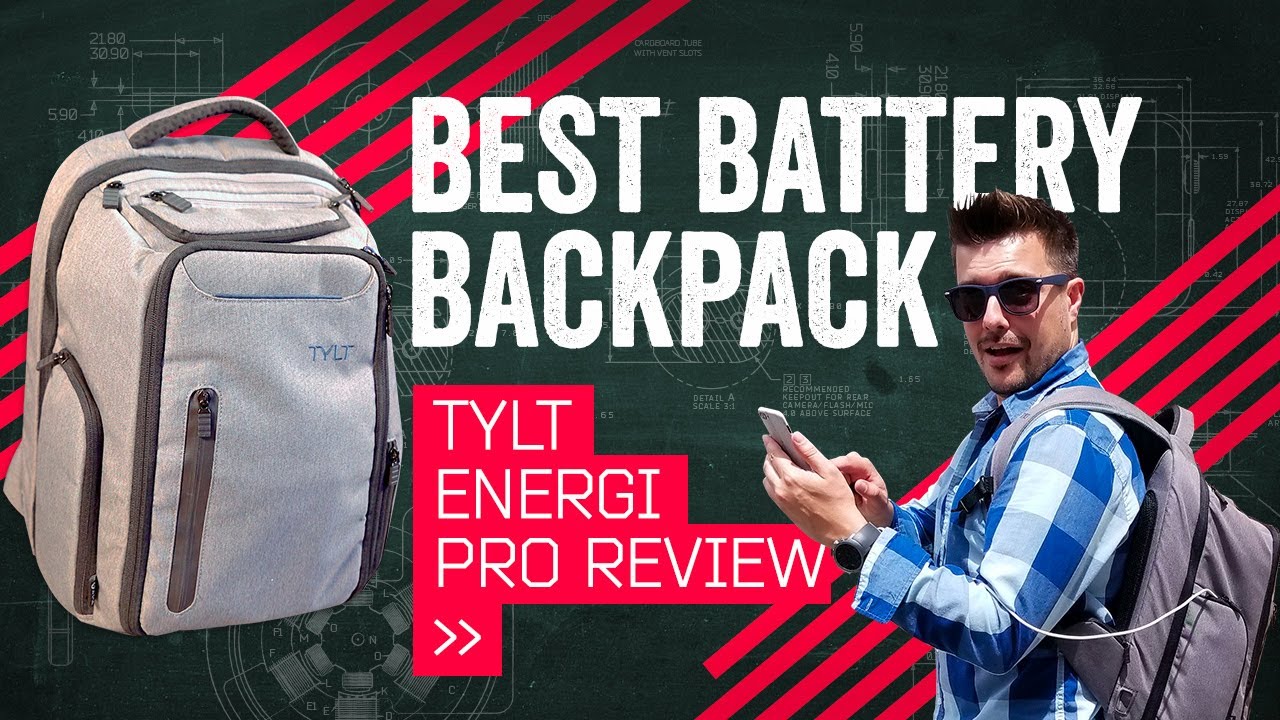 TYLT Energi Pro Review: Backpack? Battery? Both! - YouTube