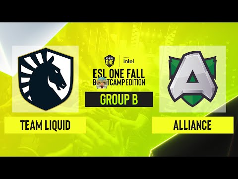 Dota2 - Alliance vs. Team Liquid - Game 2 - ESL One Fall 2021 - Group B