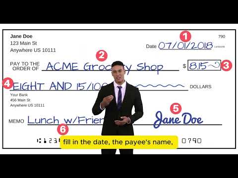 How to write a check – TinyTot'sToyBox