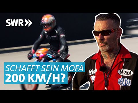 Mehr als nur 25 km/h: Extreme Mofa Tuning für den Weltrekord auf dem Hockenheimring
