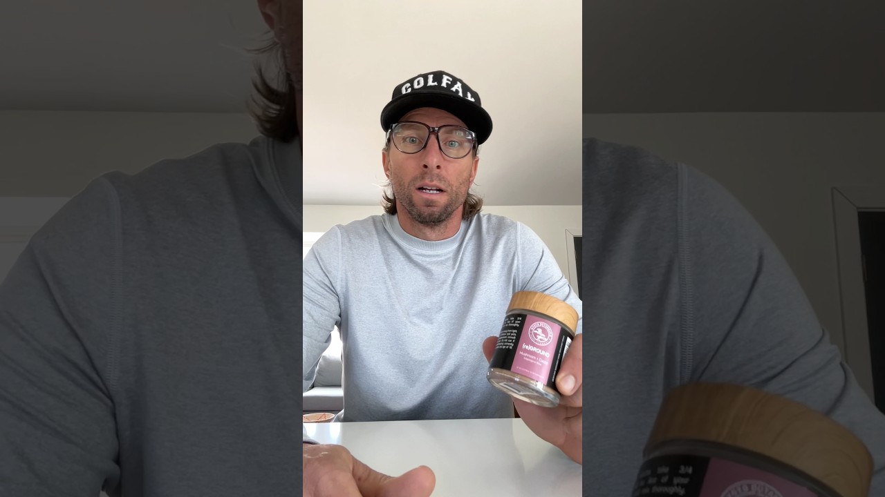 Mark Gillilan Kyoto Botanicals (re)GROUND Mushroom + Cacao morning smoothie routine