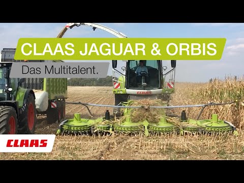 CLAAS | JAGUAR & ORBIS. Das Multitalent.JAGUAR & ORBIS.