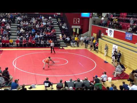 Paul Petrov(Bucknell) vs. Robert Ruiz ( F&M) EIWA 2013