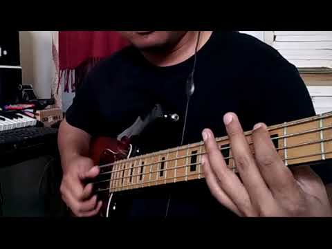 Key A 135 BPM Bass Slap Practice