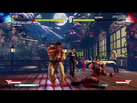 Street Fighter V - Rage quitter with fake win streak