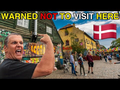 WARNING! LEAVE Here Before Its DARK!! 🇩🇰Freetown Christiania . Lawless City in Europe?