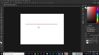 Line Tool - Adobe Photoshop CC 2019