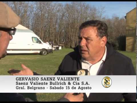 15-08-2015. Nota Gervasio Saenz Valiente ( Martillero ) - Cabaña Los Murmullos - Gral. Belgrano.