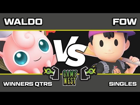 Game Nest Smash It Up: Waldo (Jigglypuff) vs Fow (Ness) - Winners Qtrs