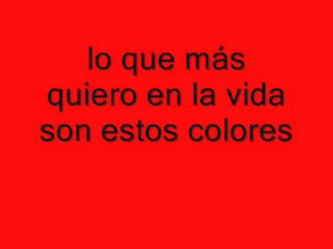 Rojo no me falles Letra