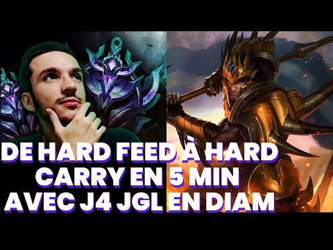 Comment comeback quand t en 0/5 avec Jarvan Jungle en Diamant