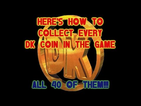 How To Collect Every DK Coin (DKC2 - ALL 40!)