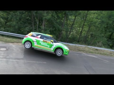 WRC ADAC Rallye Deutschland 2013 Almost Crash Lucky Drivers