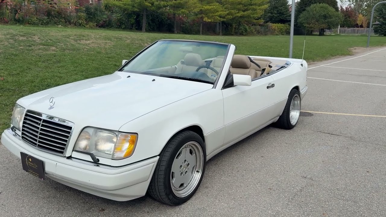 **SOLD on the CCC Buy-It-Now Lot** 1995 Mercedes-Benz E320 Convertible