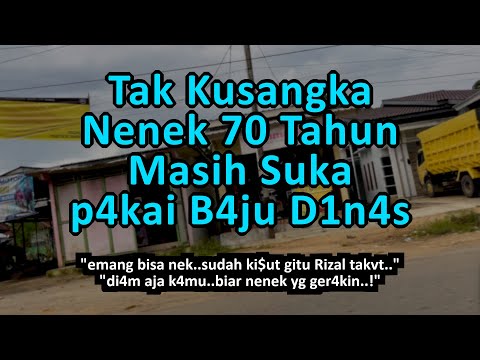 kisah nyata / Mbah Siti sudah tua tapi tetap semangat !