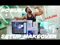 $10,000 Setup Makeover!! | PC Build, Desk Setup, & NAS System |