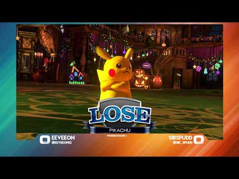 Eeveeon (Pikachu) vs SirSpudd (Gengar) - Pokken at LWG - 7-31-18