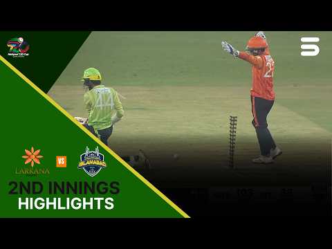 Second Innings Highlights  | Larkana vs Islamabad| National T20 Qualifier |  Match 2 | MZA1U