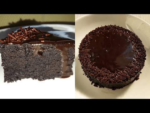 EASY RECIPE CHOCOLATE CAKE || NO OVEN || NO MIXER