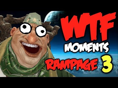 Dota 2 WTF Rampage Compilation 3