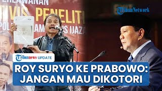 [FULL] Roy Suryo Bersumpah Tak Edit Ijazah Jokowi hingga Beri Pesan Penting kepada Prabowo