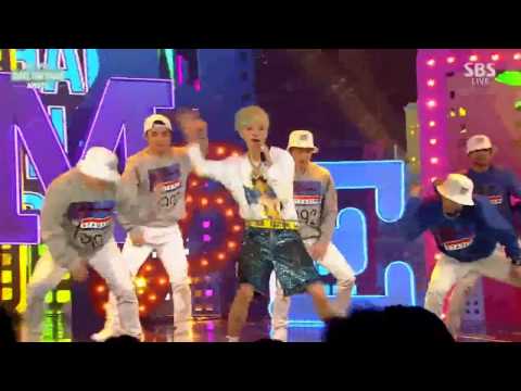 150215 Amber (엠버) - SHAKE THAT BRASS (Feat. Wendy of Red Velvet) @ Debut Stage