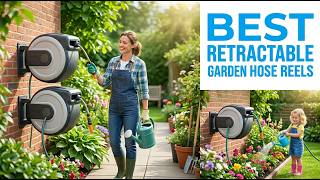 TOP 5 Best Retractable Garden Hose Reels 2026 | Retractable Garden Hose Reels Make Watering Easy
