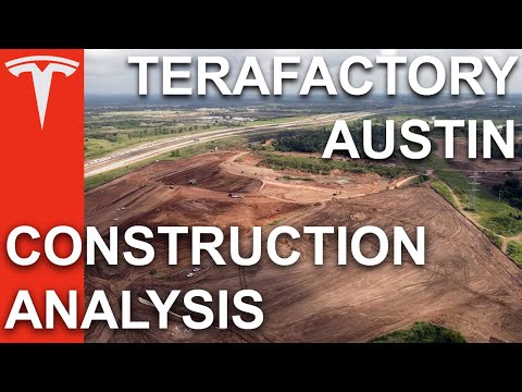 Tesla Terafactory Austin - Construction Analysis - 8/13/20 - Featuring Commentary by David Miller