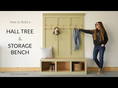 Entry Bench With Storage