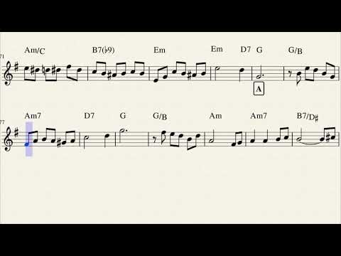 Rosa - Instrumentos em Bb (Pixinguinha) Backing track