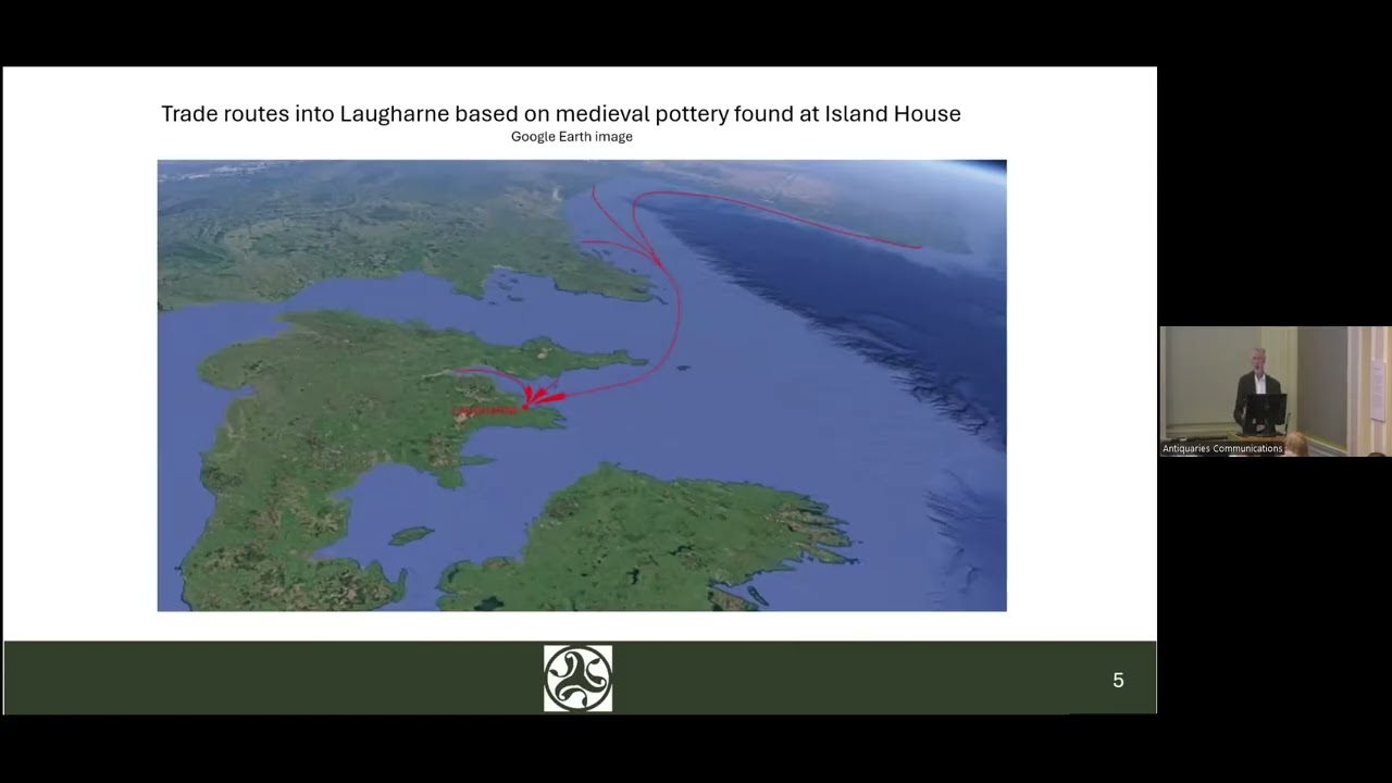 The Excavation of Medieval Quays at Island House, Laugharne. Ken Murphy