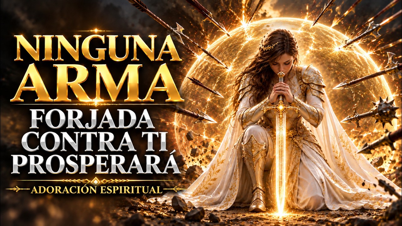 ⚔️ NINGUNA ARMA FORJADA CONTRA TI PROSPERARÁ 🔥 | Canto de Guerra y Victoria en Dios - Isaías 54:17