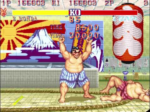 Street Fighter II' - E. Honda (Win Poses)