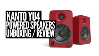 Video thumbnail for Kanto YU4 Powered Speakers Unboxing / Review by Grahame Farmer from Data Transmission