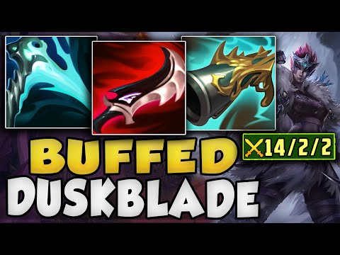 BUFFED DUSKBLADE MAKES LETHALITY QUINN AN ABSOLUTE MONSTER! (SO MUCH DAMAGE) - League of Legends