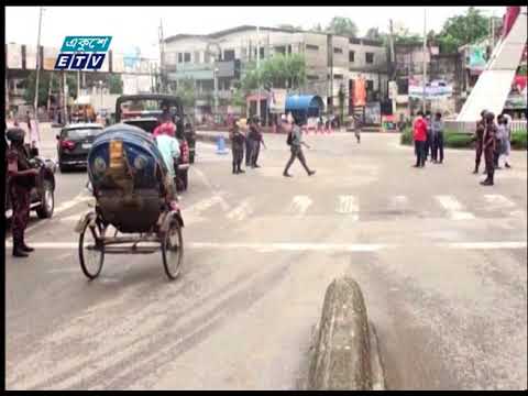লকডাউনে সারাদেশে কঠোর অবস্থানে আইন-শৃঙ্খলা রক্ষাকারী বাহিনী