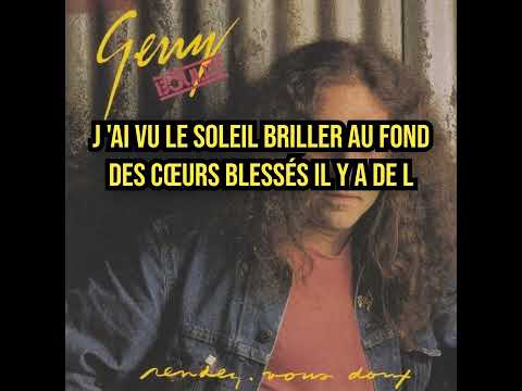 gerry boulet les yeux du coeur lyrics