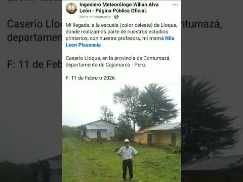 En el caserío Lloque, provincia de Contumazá, departamento de Cajamarca - Perú.