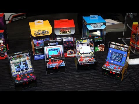 My Arcade at Toy Fair 2018! Micro Player Arcades