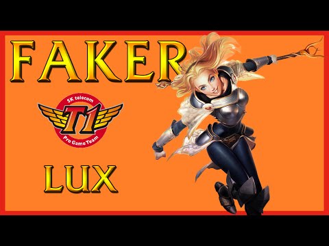 League of Legends: SKT T1 Faker - Lux Mid [LoL Korean Challenger Ranked 2014]