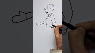 Draw a cartoon character easy for beginners