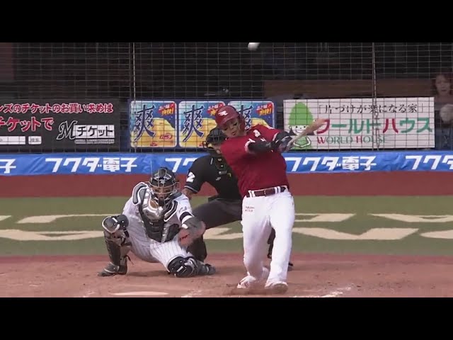 【8回表】ビハインドで本領発揮!! イーグルス・浅村の2ランホームランで同点!! 2019/5/18 M-E