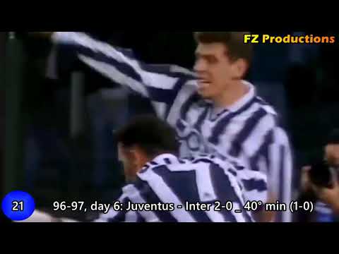 Vladimir Jugovic - 31 goals in Serie A (Samp, Juventus, Lazio, Inter 1992-2001)