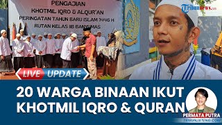 20 Warga Binaan Selesaikan Khotmil Iqro dan Al-Qur'an di Rutan Kelas II B Banyumas, Akui Senang