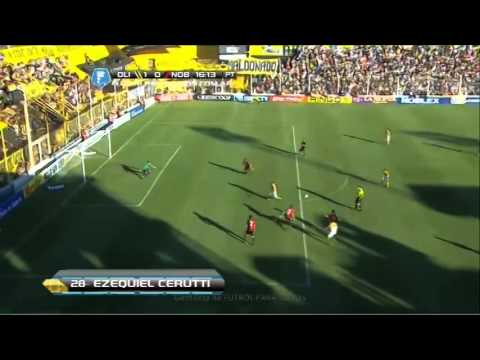 Gol Ezequiel Cerutti Olimpo 1-0 Newell's