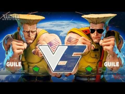STREET FIGHTER V : Guile Gameplay